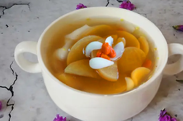 百合苹果汤