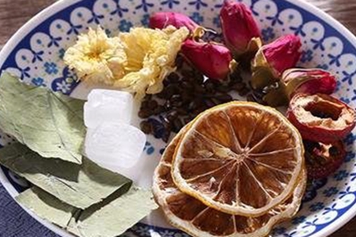 冬瓜荷叶山楂茶