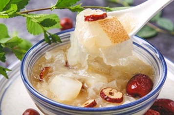蜂蜜炖梨