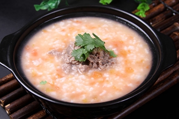 番茄牛肉粥