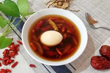 红糖姜煮鸡蛋