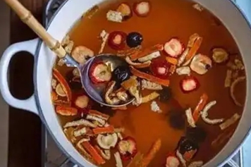 红糖陈皮水
