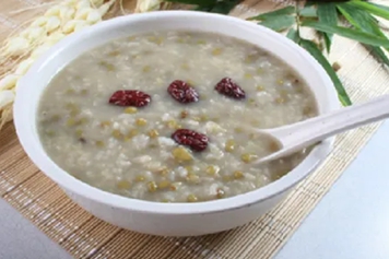 红枣绿豆粥