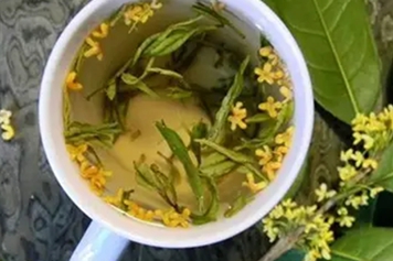 桂花茶叶