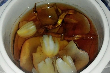 海底椰玉竹百合麦冬同用