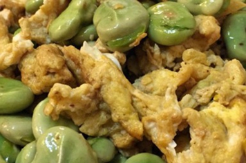鹅蛋蚕豆花