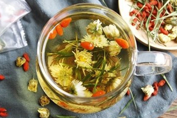 茯苓枸杞子菊花泡水喝