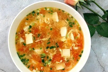 鸡蛋豆腐汤