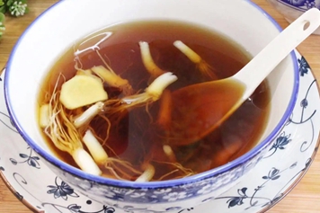 姜葱白红糖水