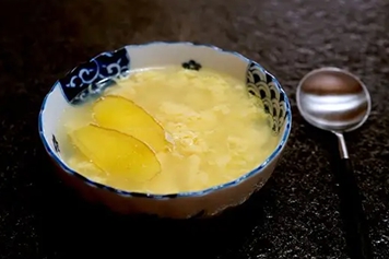 生姜水冲鸡蛋