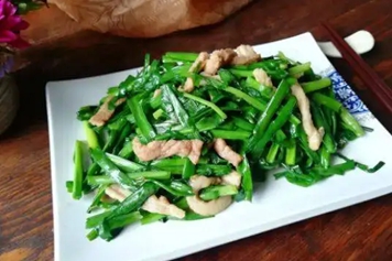 韭菜炒肉