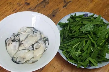韭菜生蚝