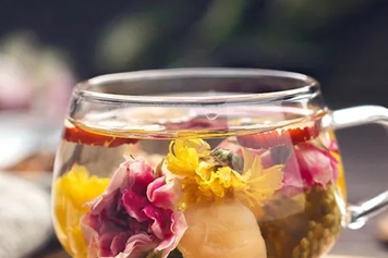 菊花玫瑰茶