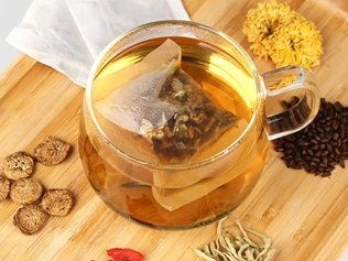 牛蒡菊花决明子茶