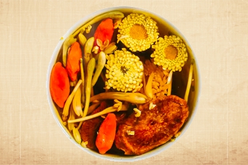 牛蒡根菊花决明子枸杞泡水喝