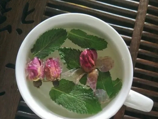 玫瑰薄荷茶
