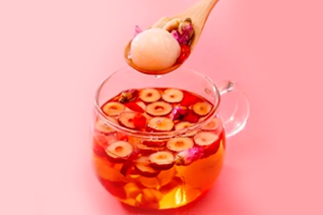 玫瑰枸杞红枣桂圆茶