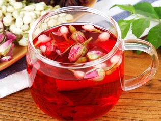 茉莉花茶和玫瑰花茶一起喝