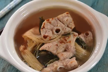 龙利叶煲猪肺