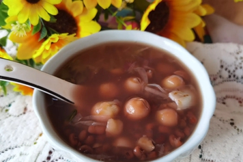莲子红豆粥