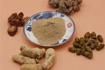 三七石斛西洋参丹参打粉在一起