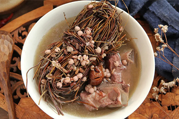 灵芝鸡骨草赤小豆煲汤
