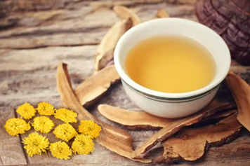 灵芝菊花茶