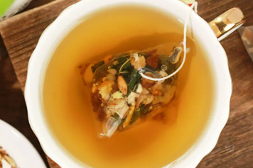 桑叶玉米须牛蒡茶