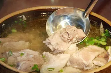 葵扇子煲瘦肉