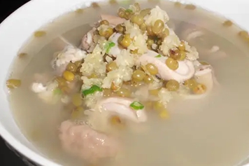 绿豆猪肚汤