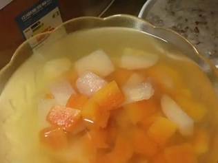 木瓜苹果一起煮