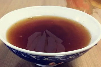萝卜红糖水