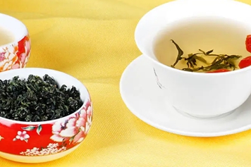 枸杞茶叶水