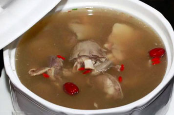 天麻炖羊头