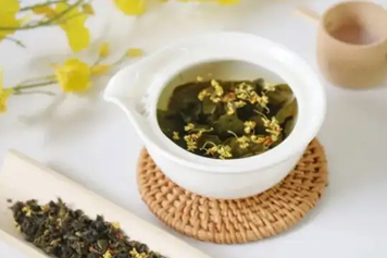 乌龙桂花茶