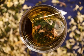 蒲公英双花茶