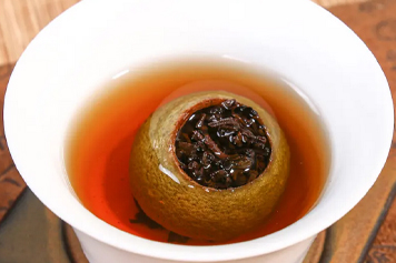 小青柑陈皮普洱茶
