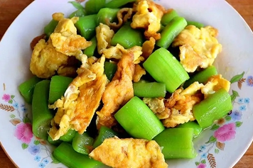 丝瓜炒蛋