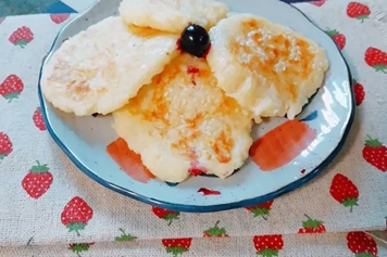 山药苹果饼