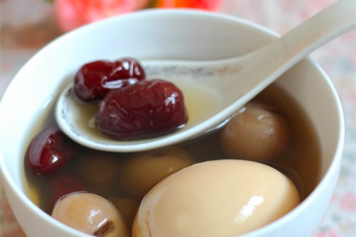 红枣桂圆当归煮蛋