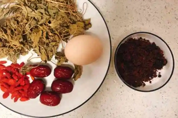 益母草红枣红糖生姜