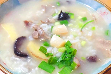 瑶柱瘦肉粥