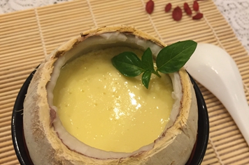 椰子炖蛋