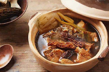 羊肚菌太子参瘦肉汤