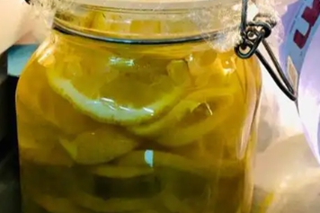 腌制柠檬水