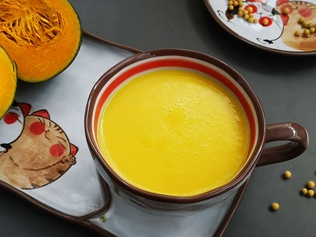 南瓜黄豆做豆浆