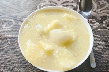 苹果山药小米糊