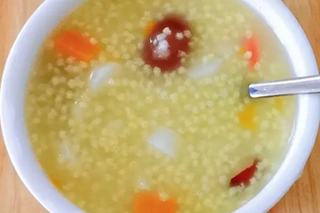 苹果山药红枣小米粥
