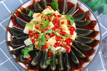 皮蛋豆腐