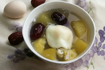 苹果红枣煮鸡蛋